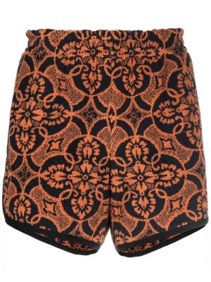 Shorts aus baumwoll mit print Marine Serre