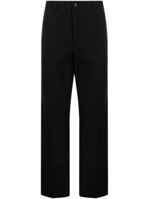Pantalon chino à boutons en coton Visvim noir