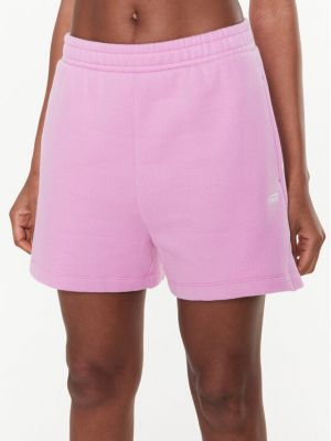 Laza szabású sport rövidnadrág Vans rózsaszín