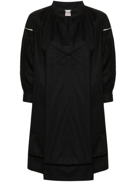 Ίσιο φόρεμα Ermanno Firenze μαύρο