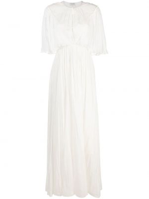 Svilena večernja haljina Forte_forte bijela