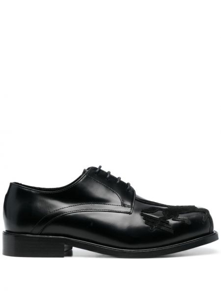 Обувки в стил дерби Stefan Cooke черно