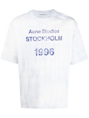 Памучна тениска Acne Studios