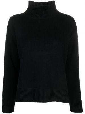 Volneni pulover Le Tricot Perugia črna