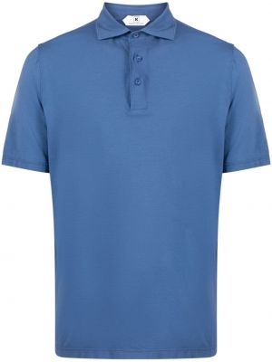 Памучна поло тениска Kired синьо