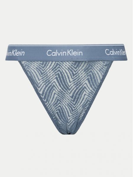 Stringi Calvin Klein Underwear niebieskie