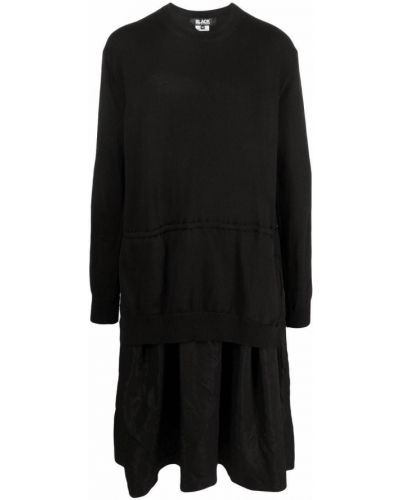 Dress Black Comme Des Garçons svart