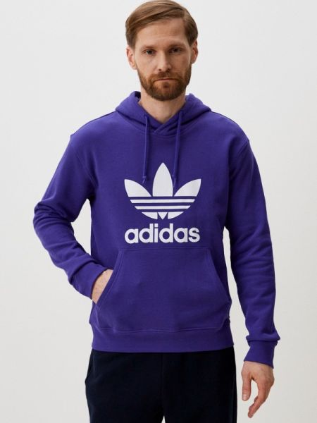 Худи Adidas Originals фиолетовое