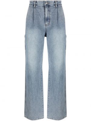 Relaxed fit jeans Dunst blå