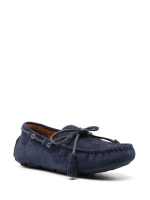 Seemisnahksed pitsist paeltega kingad Polo Ralph Lauren sinine