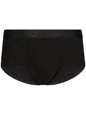 Svilene boksarice iz modala Dolce & Gabbana črna