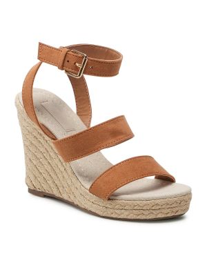 Espadrille Only Shoes braun