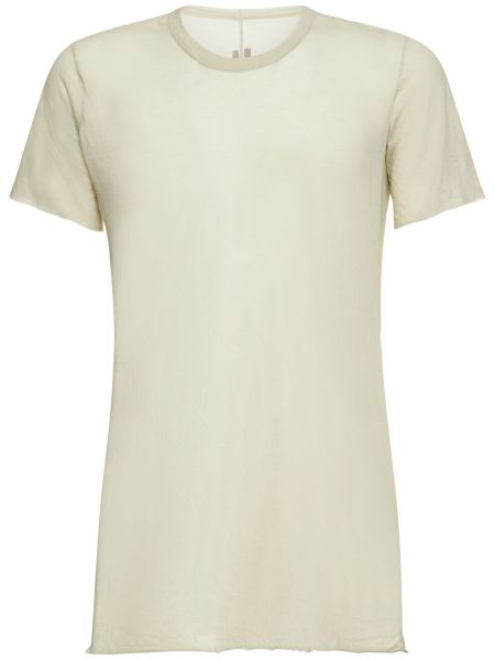 Camiseta con perlas de algodón Rick Owens