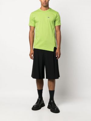 Asymetrické bavlněné tričko Comme Des Garçons Shirt zelené