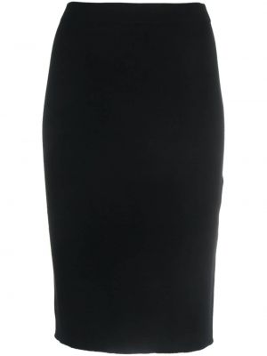Pouzdrová sukně Saint Laurent černé