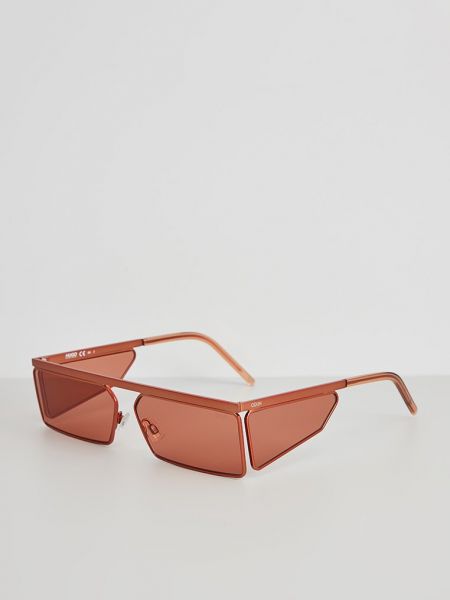 Okulary przeciwsłoneczne Hugo pomarańczowe