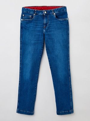 Синие прямые джинсы Billionaire