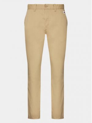 Pantalon chino slim Tommy Jeans beige