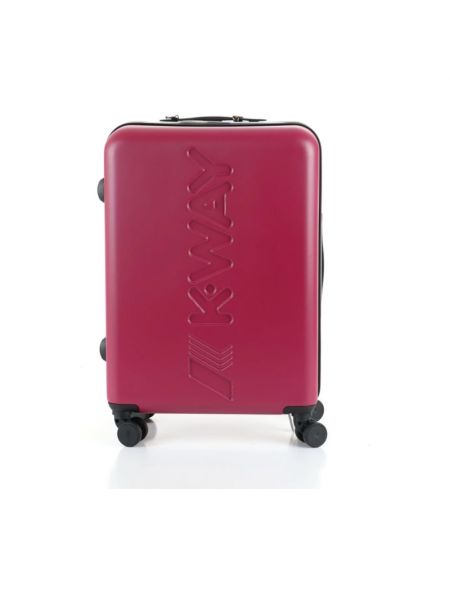 Czerwona walizka K-way