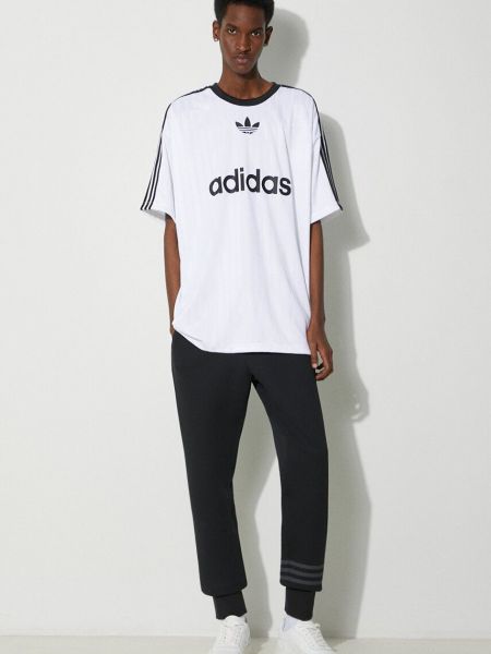 Tričko s krátkými rukávy s potiskem relaxed fit Adidas Originals