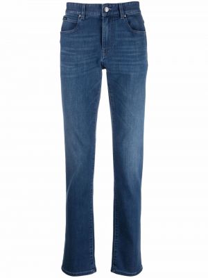 Slank stretch jeans Zegna blå