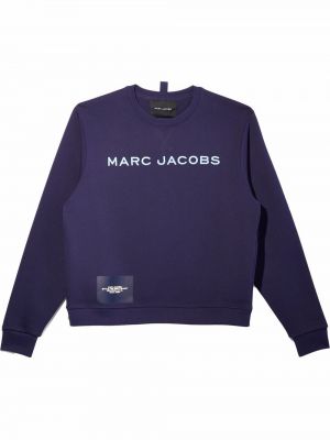 Sweatshirt mit print Marc Jacobs blau