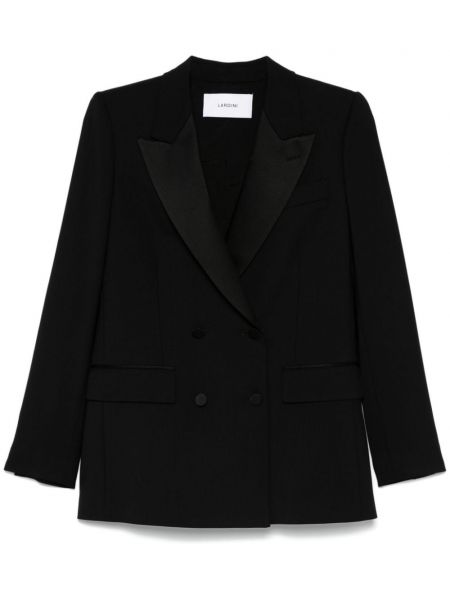 Dobbeltradet blazer Lardini sort