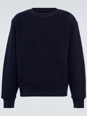 Sweter wełniany z kaszmiru Tod's niebieski