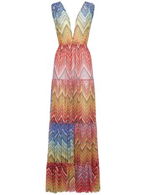 Μάξι φόρεμα με σχέδιο από τούλι Missoni