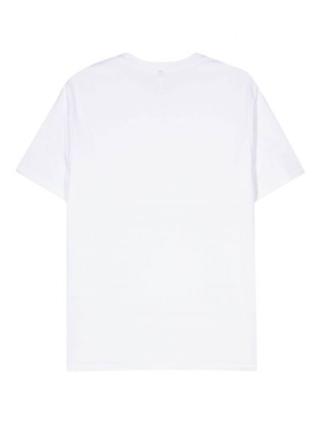 T-shirt aus baumwoll Attachment weiß
