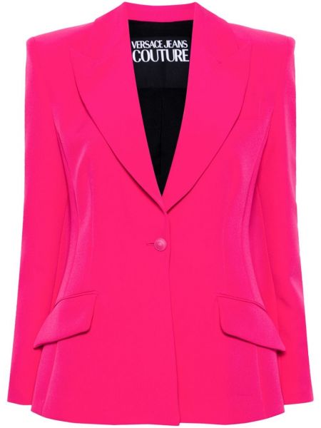 Blazer mit schnalle Versace Jeans Couture pink