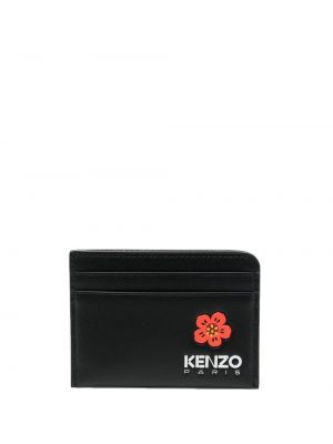Portefeuille à imprimé Kenzo noir