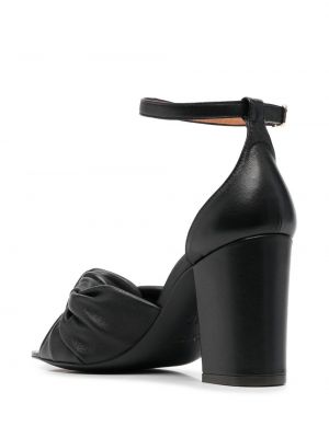 Sandály na podpatku Via Roma 15 černé