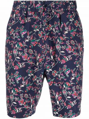 Trykt floral shorts Isabel Marant blå