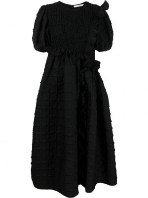 Midi obleka Cecilie Bahnsen črna