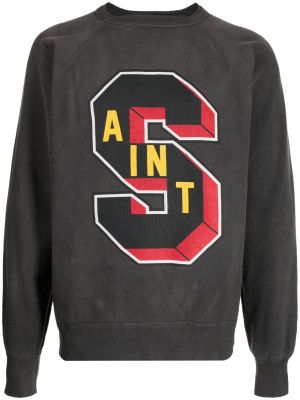 Sweat en coton à imprimé Saint Mxxxxxx gris