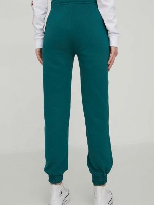 Pantaloni sport Converse verde
