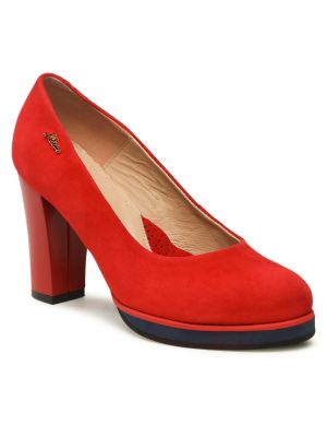 Nizki čevlji Libero rdeča