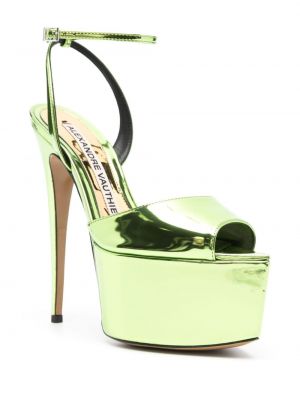 Platvorm sandaalid Alexandre Vauthier roheline