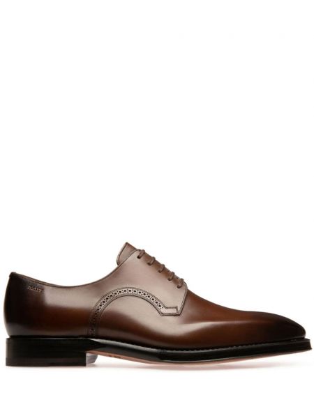 Derby schuhe Bally braun