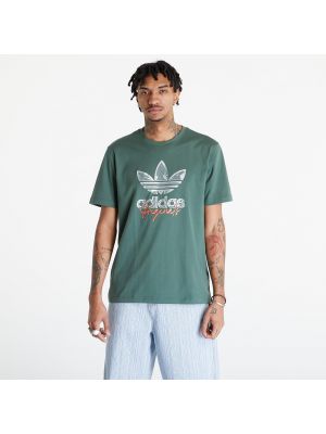 Tričko s krátkými rukávy Adidas Originals zelené