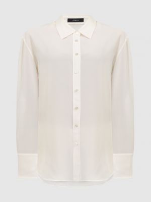 Шелковая блузка Joseph белая