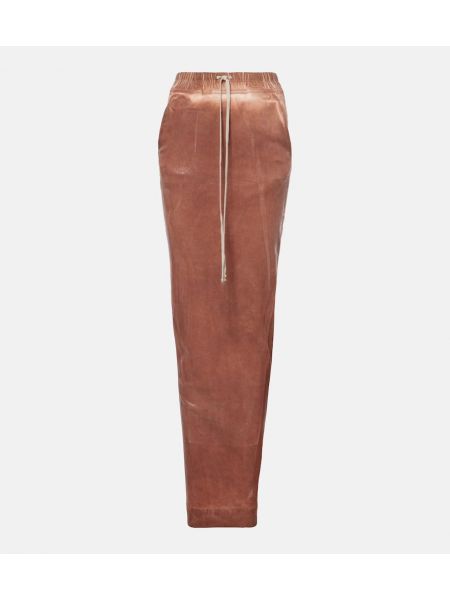 Maxi nederdel Rick Owens brun