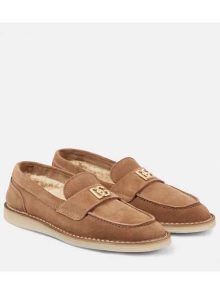 Ruskind loafers Dolce&gabbana brun