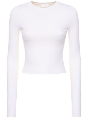 Camiseta de tela jersey Wardrobe.nyc blanco