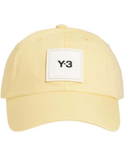 Cappello con visiera Y-3, giallo