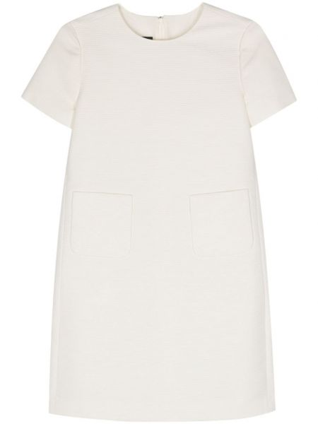 Mini šaty Emporio Armani biela