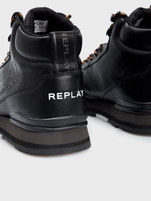 Черные ботинки Replay