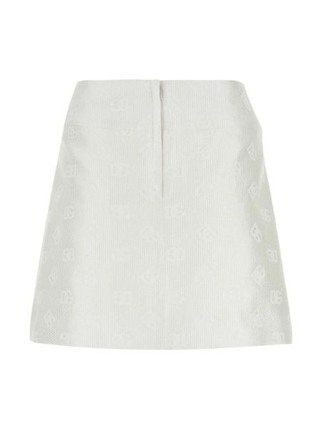 Mini spódniczka Dolce And Gabbana biała