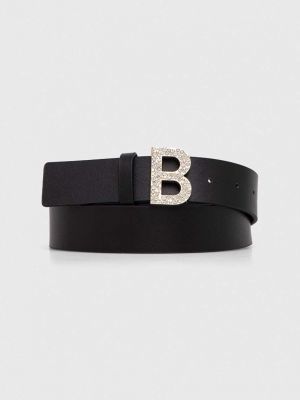 Kožený pásek Blugirl Blumarine černý